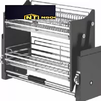 Giá chén bát nâng hạ di động 2 tầng R014-800